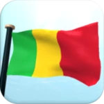 Logo of Mali Flag 3D Free android Application 