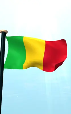 Mali Flag 3D Free android App screenshot 0