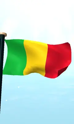 Mali Flag 3D Free android App screenshot 10